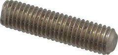 Value Collection - 1/2-13 2" OAL Fully Threaded Stud - Stainless Steel, Plain Finish - Exact Tool & Supply