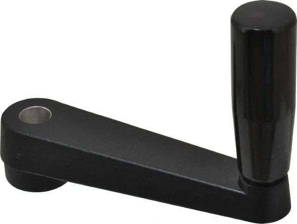 Value Collection - 27mm Hub Diam Crank Handle - 12mm Round Bore, 17" High - Exact Tool & Supply