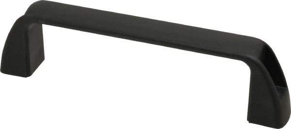 J.W. Winco - 179mm Center to Center, Black Matte Finish Plastic Pull Handle - 42mm Long, 50mm High - Exact Tool & Supply