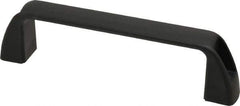 J.W. Winco - 179mm Center to Center, Black Matte Finish Plastic Pull Handle - 42mm Long, 50mm High - Exact Tool & Supply