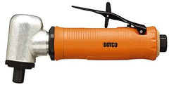 Dotco - Pneumatic Handheld Disc Sander - 1/4" Inlet, 0.3 hp - Exact Tool & Supply