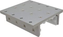 80/20 Inc. - 5-1/2" Wide, 1-7/8" High, Open Shelving Accessory/Component - Aluminum, 6" Deep, Use with Series 15 - 1530 Extrusion - Exact Tool & Supply