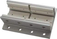 80/20 Inc. - 4" Wide, 1-7/8" High, Open Shelving Accessory/Component - Aluminum, 6" Deep, Use with Series 15 - 1515 Extrusion - Exact Tool & Supply