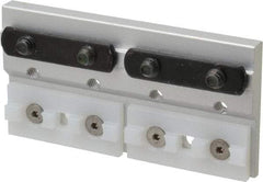 80/20 Inc. - 2.062" Wide, 5/16" High, Open Shelving Accessory/Component - Aluminum, 4" Deep, Use with Series 10 - 1010 Extrusion - Exact Tool & Supply