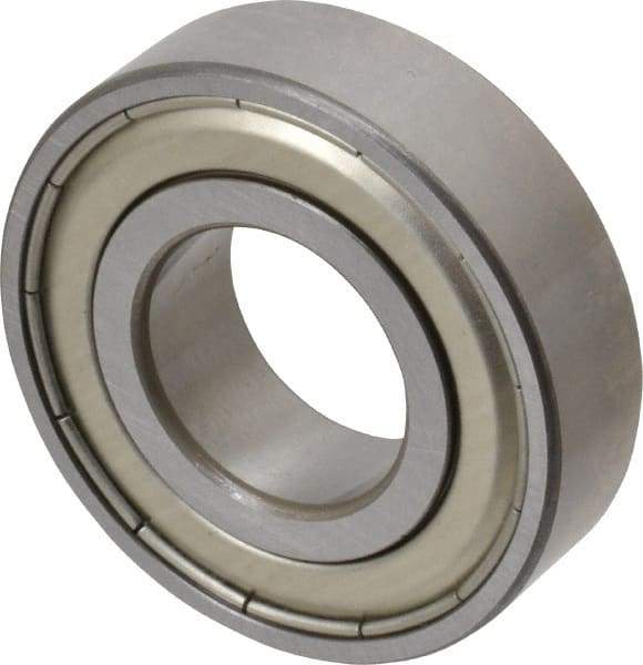 SKF - 3/4" Bore Diam, 1-5/8" OD, Double Shield Deep Groove Radial Ball Bearing - 7/16" Wide, 1 Row, Round Bore, 1,150 Lb Static Capacity, 2,100 Lb Dynamic Capacity - Exact Tool & Supply