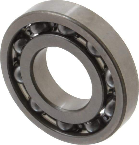 SKF - 7/8" Bore Diam, 1-7/8" OD, Open Deep Groove Radial Ball Bearing - 3/8" Wide, 1 Row, Round Bore, 1,320 Lb Static Capacity, 2,270 Lb Dynamic Capacity - Exact Tool & Supply