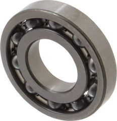 SKF - 7/8" Bore Diam, 1-7/8" OD, Open Deep Groove Radial Ball Bearing - 3/8" Wide, 1 Row, Round Bore, 1,320 Lb Static Capacity, 2,270 Lb Dynamic Capacity - Exact Tool & Supply