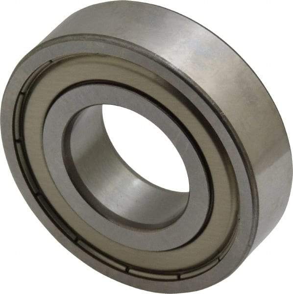 SKF - 7/8" Bore Diam, 1-7/8" OD, Double Shield Deep Groove Radial Ball Bearing - 1/2" Wide, 1 Row, Round Bore, 1,320 Lb Static Capacity, 2,270 Lb Dynamic Capacity - Exact Tool & Supply