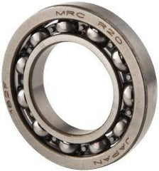 SKF - 1-1/4" Bore Diam, 2-1/4" OD, Open Deep Groove Radial Ball Bearing - 3/8" Wide, 1 Row, Round Bore, 2,090 Lb Static Capacity, 3,150 Lb Dynamic Capacity - Exact Tool & Supply