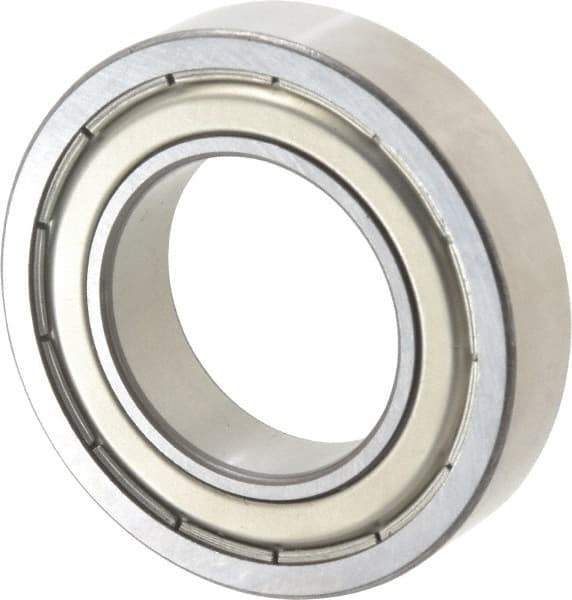 SKF - 1-1/4" Bore Diam, 2-1/4" OD, Double Shield Deep Groove Radial Ball Bearing - 1/2" Wide, 1 Row, Round Bore, 2,090 Lb Static Capacity, 3,150 Lb Dynamic Capacity - Exact Tool & Supply