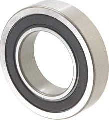 SKF - 1-1/4" Bore Diam, 2-1/4" OD, Double Seal Deep Groove Radial Ball Bearing - 1/2" Wide, 1 Row, Round Bore, 2,090 Lb Static Capacity, 3,150 Lb Dynamic Capacity - Exact Tool & Supply