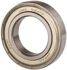 SKF - 1-1/2" Bore Diam, 2-5/8" OD, Double Shield Deep Groove Radial Ball Bearing - 9/16" Wide, 1 Row, Round Bore, 2,650 Lb Static Capacity, 3,780 Lb Dynamic Capacity - Exact Tool & Supply