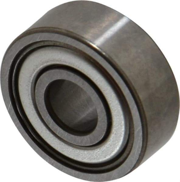 SKF - 1/4" Bore Diam, 3/4" OD, Double Shield Deep Groove Radial Ball Bearing - 9/32" Wide, 1 Row, Round Bore, 261 Lb Static Capacity, 632 Lb Dynamic Capacity - Exact Tool & Supply