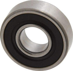 SKF - 1/4" Bore Diam, 5/8" OD, Double Seal Deep Groove Radial Ball Bearing - 0.196" Wide, 1 Row, Round Bore, 139 Lb Static Capacity, 332 Lb Dynamic Capacity - Exact Tool & Supply