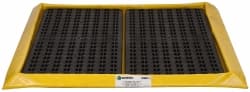 Enpac - Spill Pallets, Platforms, Sumps & Basins Number of Drums: 4 Sump Capacity (Gal.): 30.00 - Exact Tool & Supply