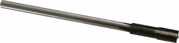 Made in USA - 0.3151 to 0.347" Diam, 9/32" Diam Shank, 1-1/2" Flute, Semi Finish Semi Ground Chucking Reamer - Exact Tool & Supply