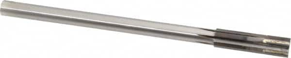 Made in USA - 0.4721 to 0.5031" Diam, 7/16" Diam Shank, 2" Flute, Semi Finish Semi Ground Chucking Reamer - Exact Tool & Supply