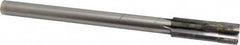 Made in USA - 0.7221 to 0.753" Diam, 5/8" Diam Shank, 2-1/2" Flute, Semi Finish Semi Ground Chucking Reamer - Exact Tool & Supply