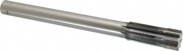 Made in USA - 0.9721 to 1.003" Diam, 7/8" Diam Shank, 2-3/4" Flute, Semi Finish Semi Ground Chucking Reamer - Exact Tool & Supply