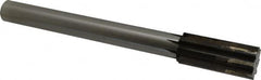 Made in USA - 1.1906 to 1.253" Diam, 1" Diam Shank, 3" Flute, Semi Finish Semi Ground Chucking Reamer - Exact Tool & Supply