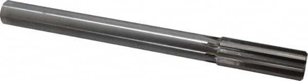 Made in USA - 1" Carbide-Tipped 8 Flute Chucking Reamer - Exact Tool & Supply