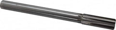 Made in USA - 1" Carbide-Tipped 8 Flute Chucking Reamer - Exact Tool & Supply