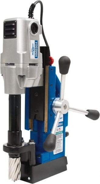 Hougen - 3/4" Chuck, Portable Magnetic Drill Press - 450 RPM, 120 Volts - Exact Tool & Supply