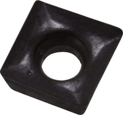 Iscar - SOMT060204 HQ Grade IC908 Carbide Milling Insert - TiAlN Finish, 0.101" Thick, 0.243" Inscribed Circle, 0.016" Corner Radius - Exact Tool & Supply
