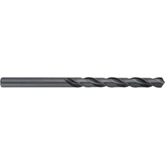 Titan USA - Taper Length Drill Bits; Drill Bit Size (Inch): 1-1/16 ; Drill Bit Size (Decimal Inch): 1.0625 ; Drill Point Angle: 118 ; Drill Bit Material: High Speed Steel ; Drill Bit Finish/Coating: Black Oxide ; Flute Type: Spiral - Exact Tool & Supply