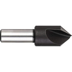 Titan USA - Countersinks; Head Diameter (Inch): 3/4 ; Head Diameter (Decimal Inch): 0.7500 ; Number of Flutes: 1 ; Included Angle: 60 ; Countersink Material: Solid Carbide ; Countersink Finish/Coating: Uncoated - Exact Tool & Supply