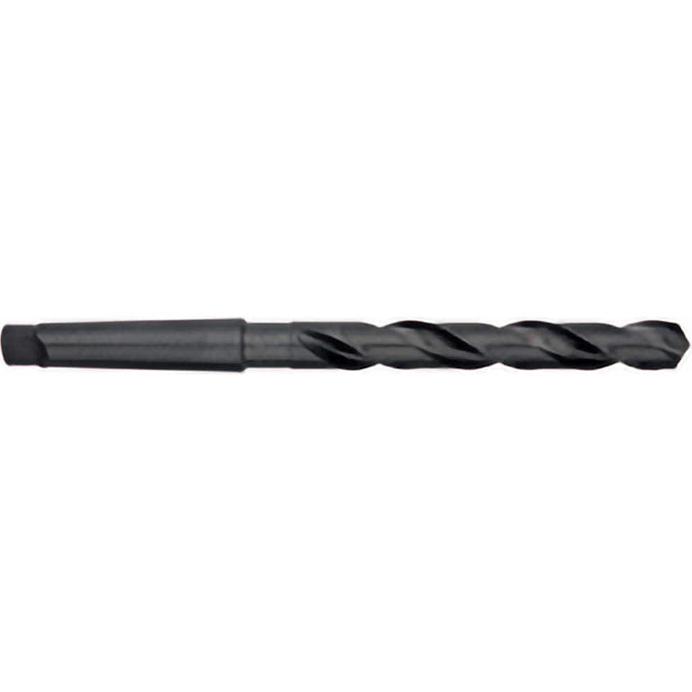 Titan USA - Taper Shank Drill Bits; Drill Bit Size (Inch): 1-13/16 ; Drill Bit Size (Decimal Inch): 1.8125 ; Drill Point Angle: 118 ; Shank Taper Designation: 5MT ; Drill Bit Material: High Speed Steel ; Drill Bit Finish/Coating: Black Oxide - Exact Tool & Supply
