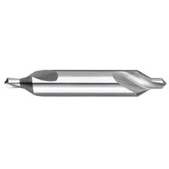 Titan USA - Combination Drill & Countersinks; Material: High Speed Steel ; Included Angle: 60 ; Trade Size: #5 ; Body Diameter (Inch): 7/16 ; Body Diameter (Decimal Inch): 7/16 ; Overall Length (Inch): 2-3/4 - Exact Tool & Supply