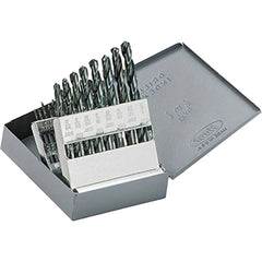 Titan USA - Drill Bit Sets; System of Measurement: Inch ; Drill Bit Material: High Speed Steel ; Drill Bit Set Type: Jobber Length Drill Bits ; Minimum Drill Bit Size (Decimal Inch): 0.0625 ; Minimum Drill Bit Size (Inch): 1/16 ; Maximum Drill Bit Size ( - Exact Tool & Supply