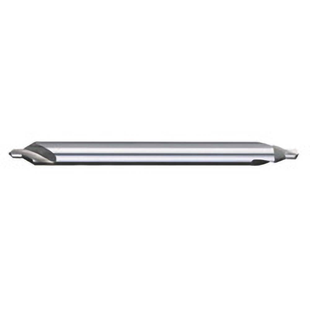 Titan USA - Combination Drill & Countersinks; Material: High Speed Steel ; Included Angle: 60 ; Trade Size: #4 ; Body Diameter (Inch): 5/16 ; Body Diameter (Decimal Inch): 5/16 ; Overall Length (Inch): 5 - Exact Tool & Supply