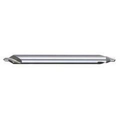 Titan USA - Combination Drill & Countersinks; Material: High Speed Steel ; Included Angle: 60 ; Trade Size: #5 ; Body Diameter (Inch): 7/16 ; Body Diameter (Decimal Inch): 7/16 ; Overall Length (Inch): 4 - Exact Tool & Supply