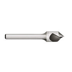 Titan USA - Countersinks; Head Diameter (Inch): 1/4 ; Head Diameter (Decimal Inch): 0.2500 ; Number of Flutes: 1 ; Included Angle: 90 ; Countersink Material: Solid Carbide ; Countersink Finish/Coating: Uncoated - Exact Tool & Supply