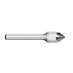 Titan USA - Countersinks; Head Diameter (Inch): 3/8 ; Head Diameter (Decimal Inch): 0.3750 ; Number of Flutes: 6 ; Included Angle: 100 ; Countersink Material: Solid Carbide ; Countersink Finish/Coating: Uncoated - Exact Tool & Supply