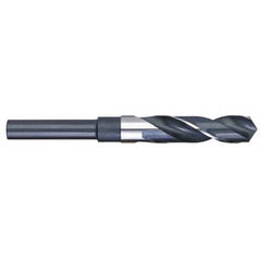 Titan USA - 31/32" 118° 1/2" Shank Uncoated High Speed Steel Silver & Deming Reduced Shank Drill Bit - Exact Tool & Supply