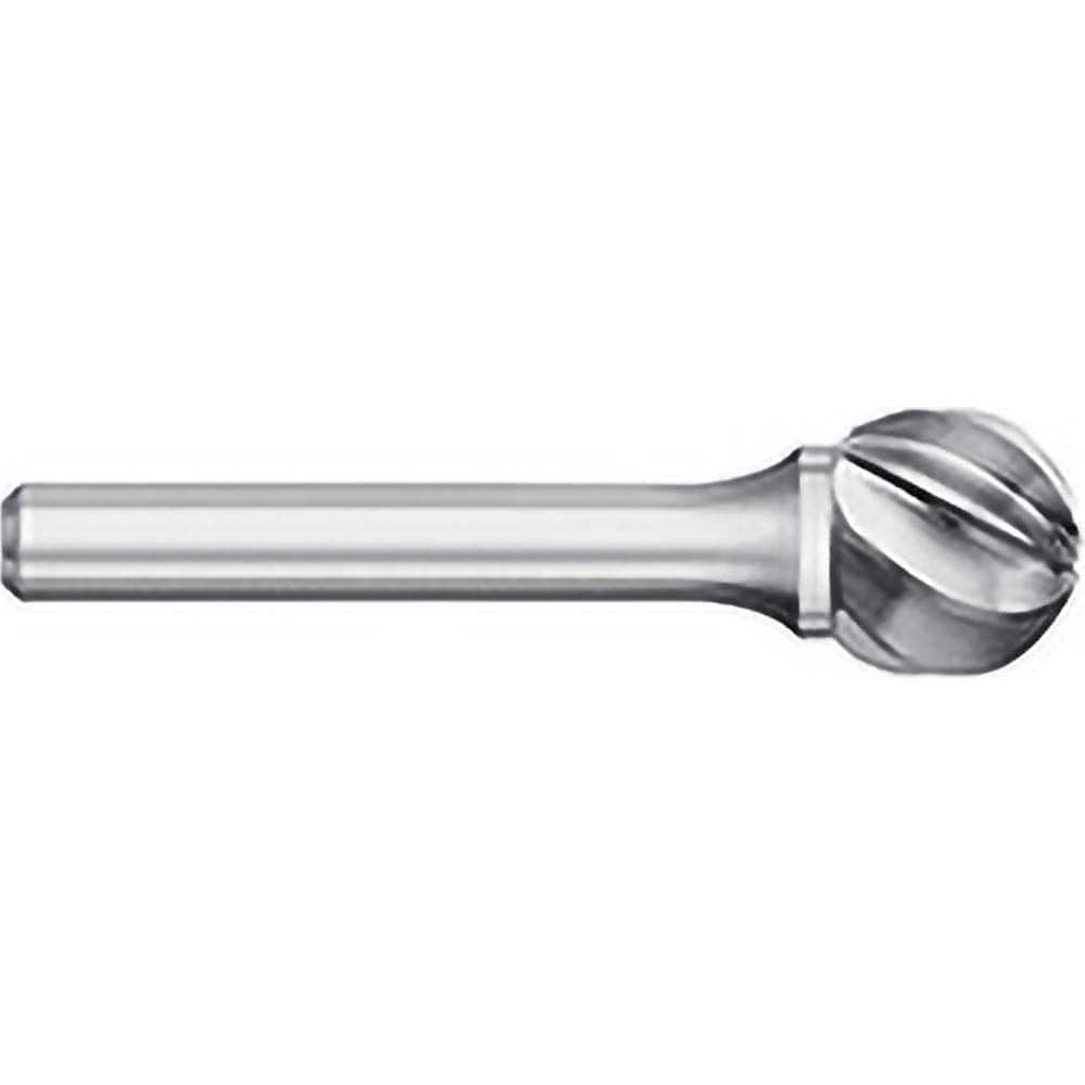 Titan USA - Burrs; Head Shape: Ball ; Industry Specification: SD-6NF ; Tooth Style: Aluma Cut ; Cutting Diameter (Inch): 5/8 ; Cutting Diameter (Decimal Inch): 0.6250 ; Shank Diameter (Inch): 1/4 - Exact Tool & Supply