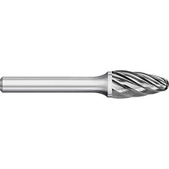 Titan USA - Burrs; Head Shape: Tree w/Radius ; Industry Specification: SF-14NF ; Tooth Style: Aluma Cut ; Cutting Diameter (Inch): 3/4 ; Cutting Diameter (Decimal Inch): 0.7500 ; Shank Diameter (Inch): 1/4 - Exact Tool & Supply