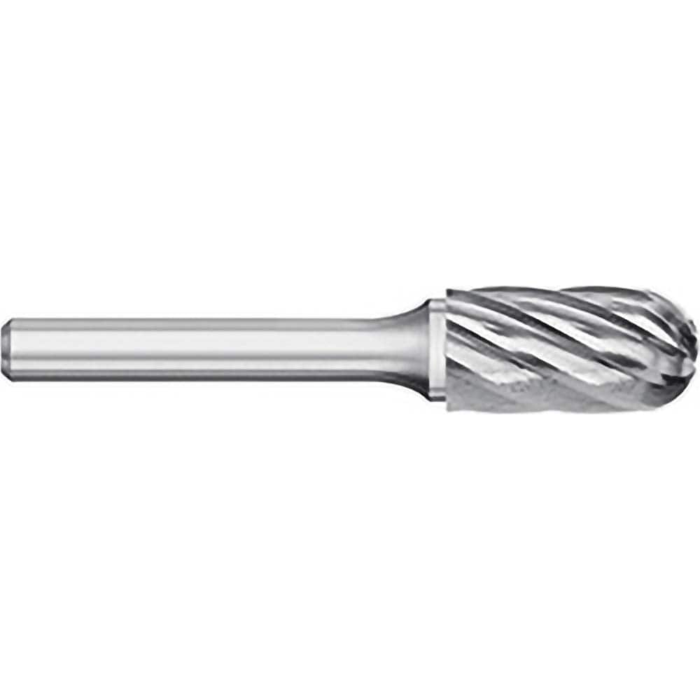 Titan USA - Burrs; Head Shape: Cylinder Ball End ; Industry Specification: SC-7NF ; Tooth Style: Aluma Cut ; Cutting Diameter (Inch): 3/4 ; Cutting Diameter (Decimal Inch): 0.7500 ; Shank Diameter (Inch): 1/4 - Exact Tool & Supply