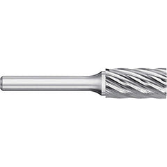 Titan USA - Burrs; Head Shape: Cylinder ; Industry Specification: SA-7NF ; Tooth Style: Aluma Cut ; Cutting Diameter (Inch): 3/4 ; Cutting Diameter (Decimal Inch): 0.7500 ; Shank Diameter (Inch): 1/4 - Exact Tool & Supply