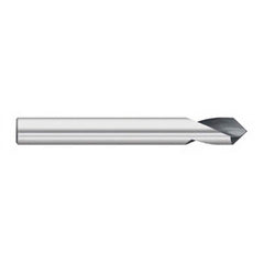 Titan USA - Spotting Drills; Body Diameter (Inch): 1/2 ; Body Diameter (Decimal Inch): 1/2 ; Drill Point Angle: 90 ; Spotting Drill Material: Solid Carbide ; Spotting Drill Finish/Coating: Uncoated ; Overall Length (Inch): 3 - Exact Tool & Supply