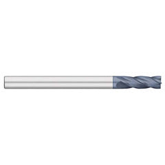 Titan USA - Square End Mills; Mill Diameter (Inch): 1/8 ; Mill Diameter (Decimal Inch): 0.1250 ; Number of Flutes: 4 ; Length of Cut (Inch): 1 ; Length of Cut (Decimal Inch): 1.0000 ; Material: Solid Carbide - Exact Tool & Supply