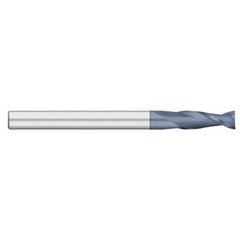 Titan USA - Square End Mills; Mill Diameter (Inch): 1/8 ; Mill Diameter (Decimal Inch): 0.1250 ; Number of Flutes: 2 ; Length of Cut (Inch): 1 ; Length of Cut (Decimal Inch): 1.0000 ; Material: Solid Carbide - Exact Tool & Supply