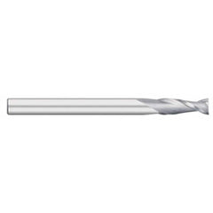 Titan USA - Square End Mills; Mill Diameter (Inch): 3/16 ; Mill Diameter (Decimal Inch): 0.1875 ; Number of Flutes: 2 ; Length of Cut (Inch): 1-1/8 ; Length of Cut (Decimal Inch): 1.1250 ; Material: Solid Carbide - Exact Tool & Supply