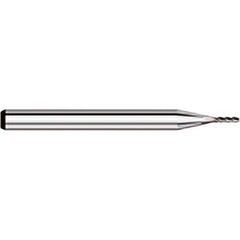 Titan USA - Square End Mills; Mill Diameter (mm): 2.30 ; Mill Diameter (Decimal Inch): 0.0910 ; Number of Flutes: 4 ; Length of Cut (Decimal Inch): 0.2730 ; Material: Solid Carbide ; Finish/Coating: Uncoated - Exact Tool & Supply