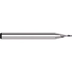 Titan USA - Square End Mills; Mill Diameter (mm): 2.40 ; Mill Diameter (Decimal Inch): 0.0940 ; Number of Flutes: 2 ; Length of Cut (Decimal Inch): 0.2820 ; Material: Solid Carbide ; Finish/Coating: Uncoated - Exact Tool & Supply