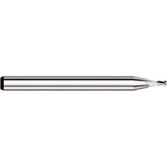 Titan USA - Square End Mills; Mill Diameter (mm): 1.40 ; Mill Diameter (Decimal Inch): 0.0550 ; Number of Flutes: 4 ; Length of Cut (mm): 2.10 ; Length of Cut (Decimal Inch): 0.0830 ; Material: Solid Carbide - Exact Tool & Supply