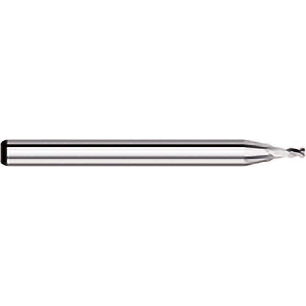 Titan USA - Square End Mills; Mill Diameter (Decimal Inch): 0.0800 ; Number of Flutes: 4 ; Length of Cut (Decimal Inch): 0.1200 ; Material: Solid Carbide ; Finish/Coating: Uncoated ; Shank Diameter (Inch): 1/8 - Exact Tool & Supply
